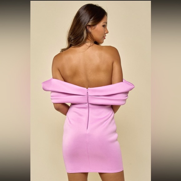 Off The Shoulder Mini Dress - Picture 3 of 3